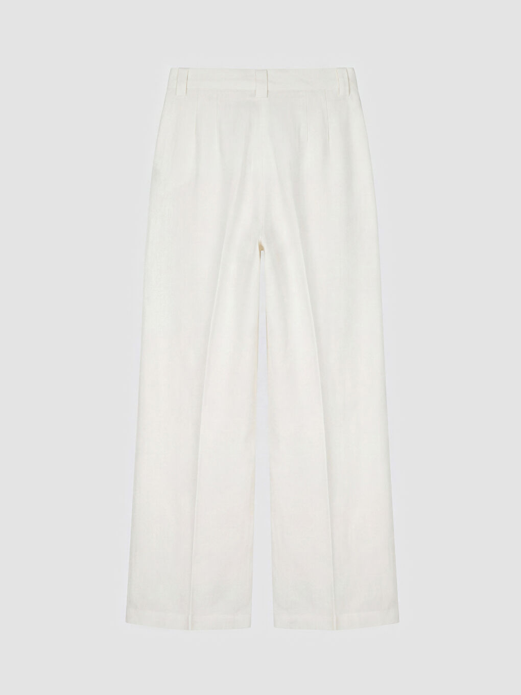Woman WHITE Trousers-1