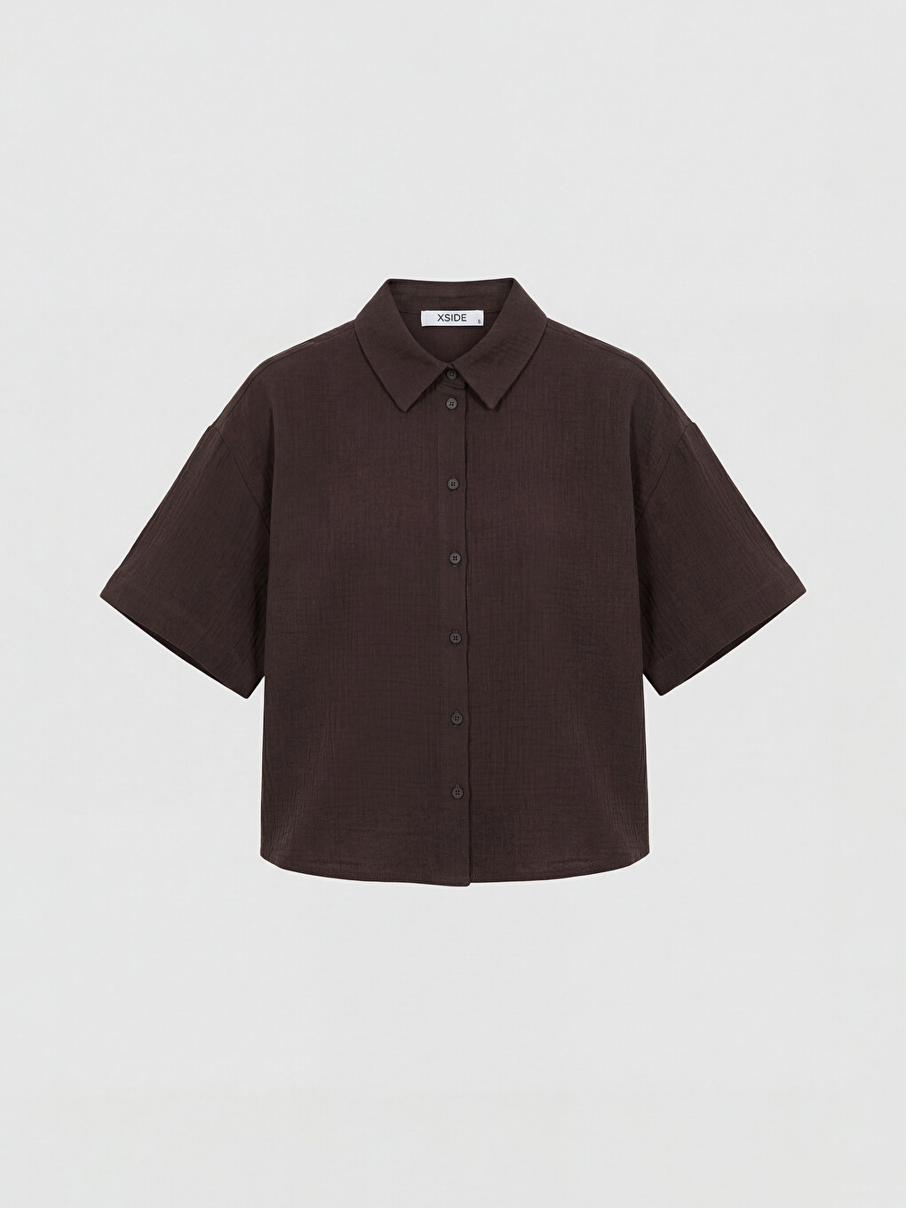 Oversize Women's Muslin Shirt-5