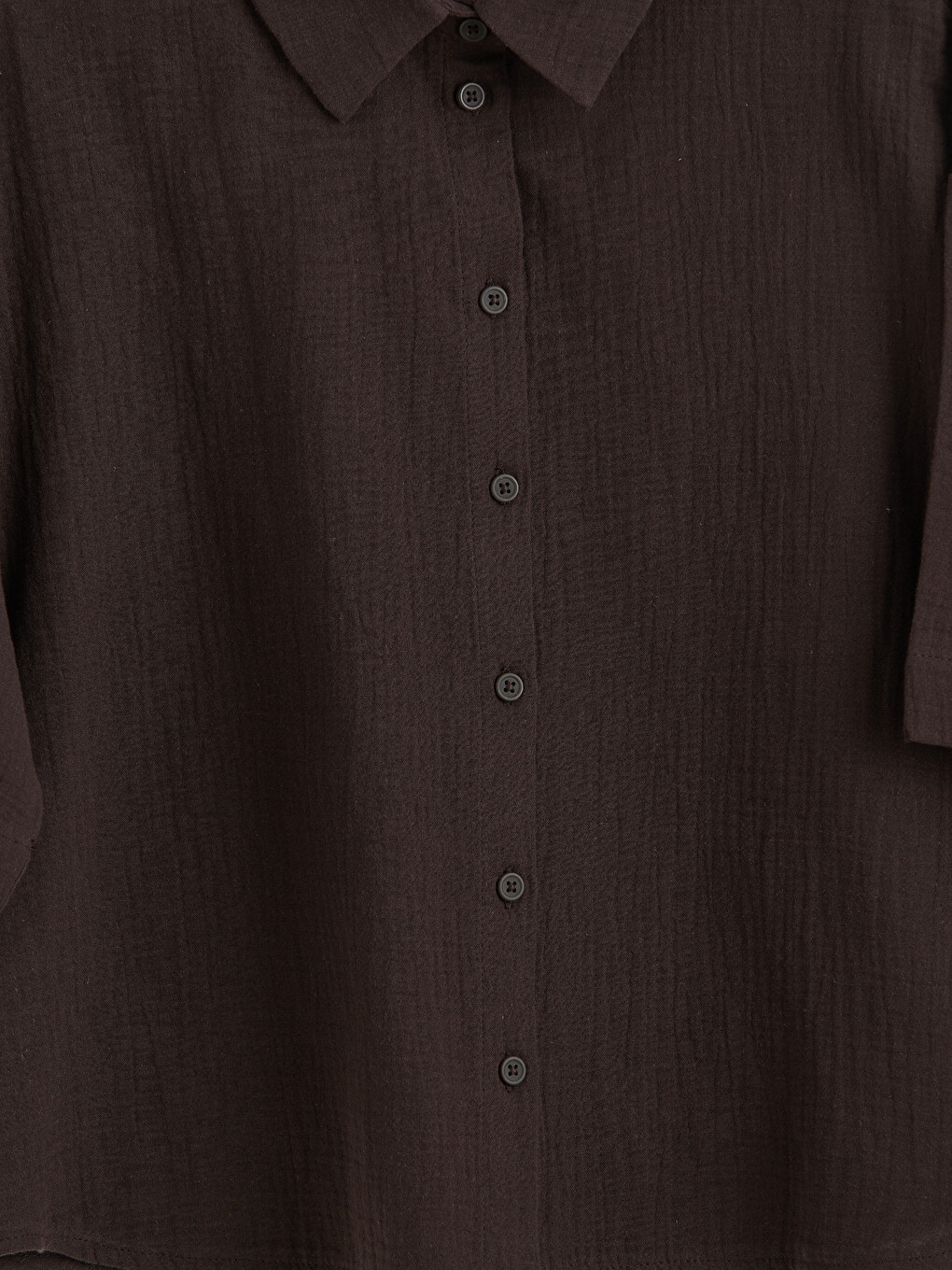 Oversize Women's Muslin Shirt-7