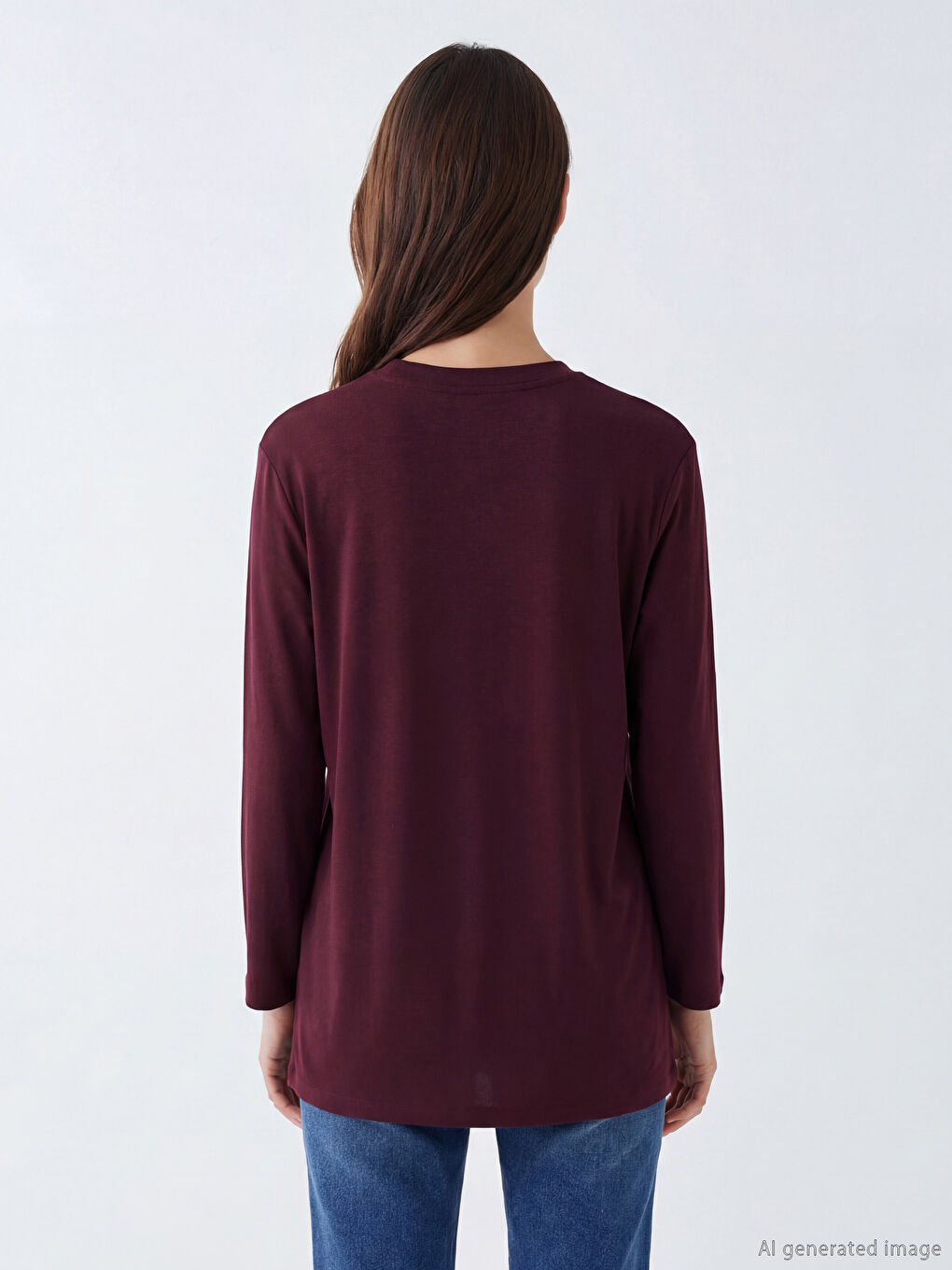 Soft Touch Oversized Women's Sweatshirt Tunic-3