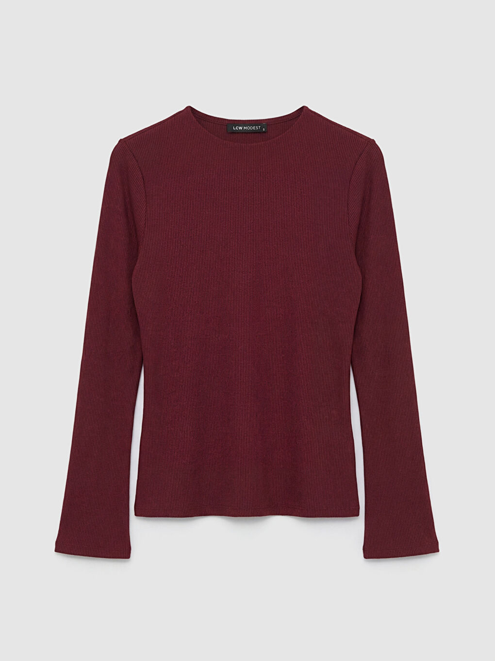 Mürdüm Bisiklet Yaka Fitilli Kadın Body