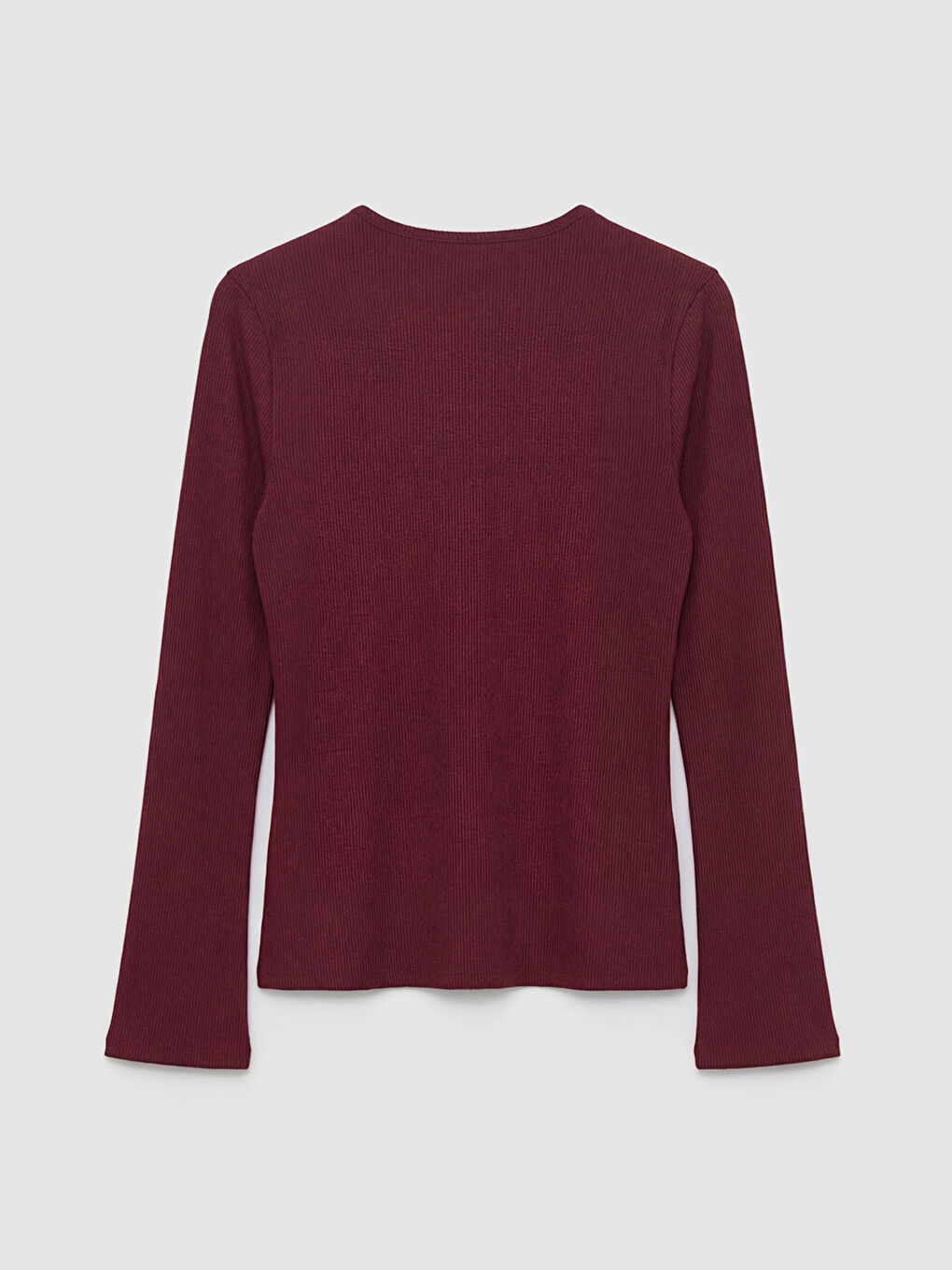 Mürdüm Bisiklet Yaka Fitilli Kadın Body-1