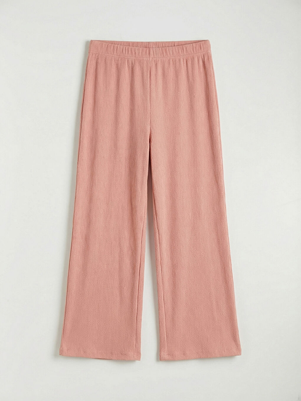 Pembe Bisiklet Yaka Baskılı Kız Çocuk Tişört ve Pantolon-3