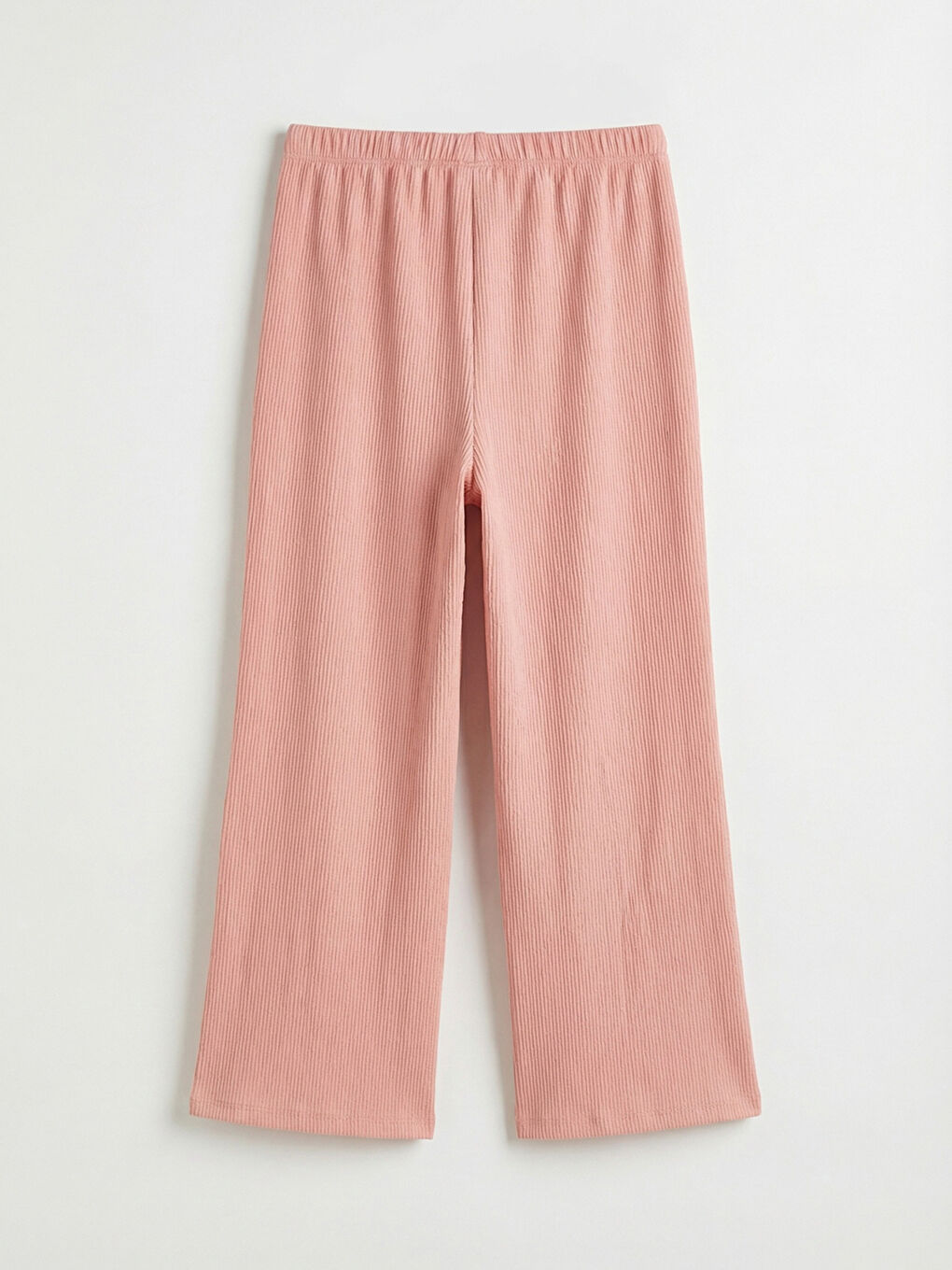 Pembe Bisiklet Yaka Baskılı Kız Çocuk Tişört ve Pantolon-4