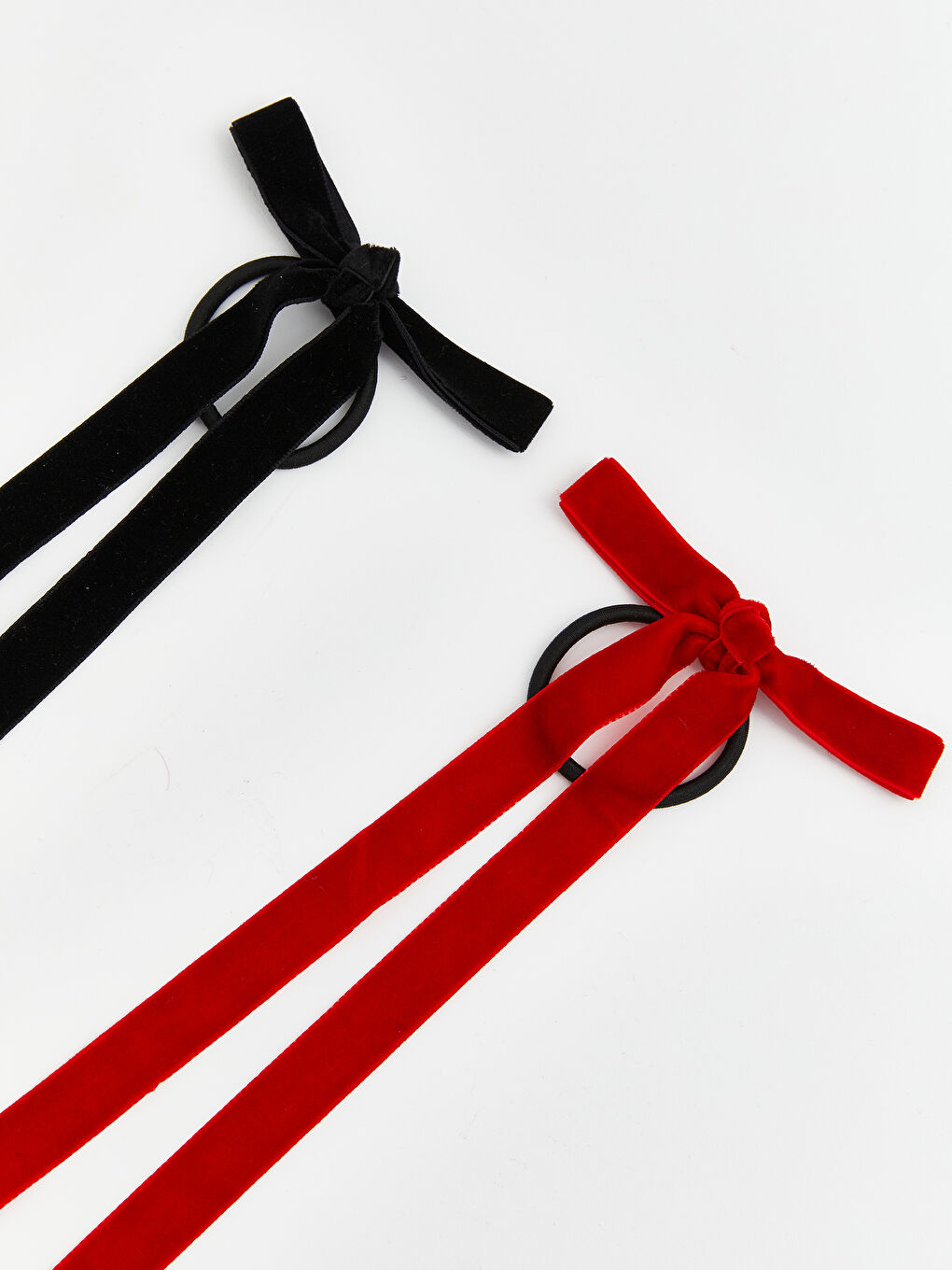 Karışık Fiyonk Figürlü Kadın Lastik Toka 2'li-1