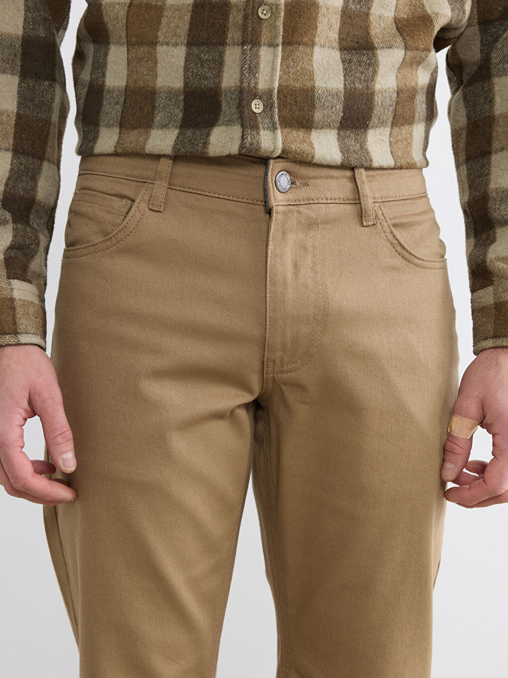 Bej 779 Regular Fit Erkek Jean Pantolon-2