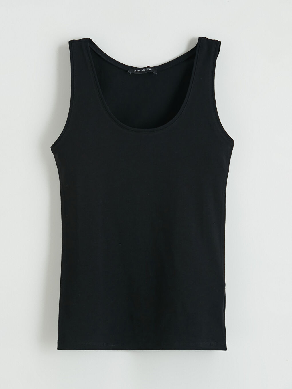 Siyah U Yaka Kadın Atlet	-4