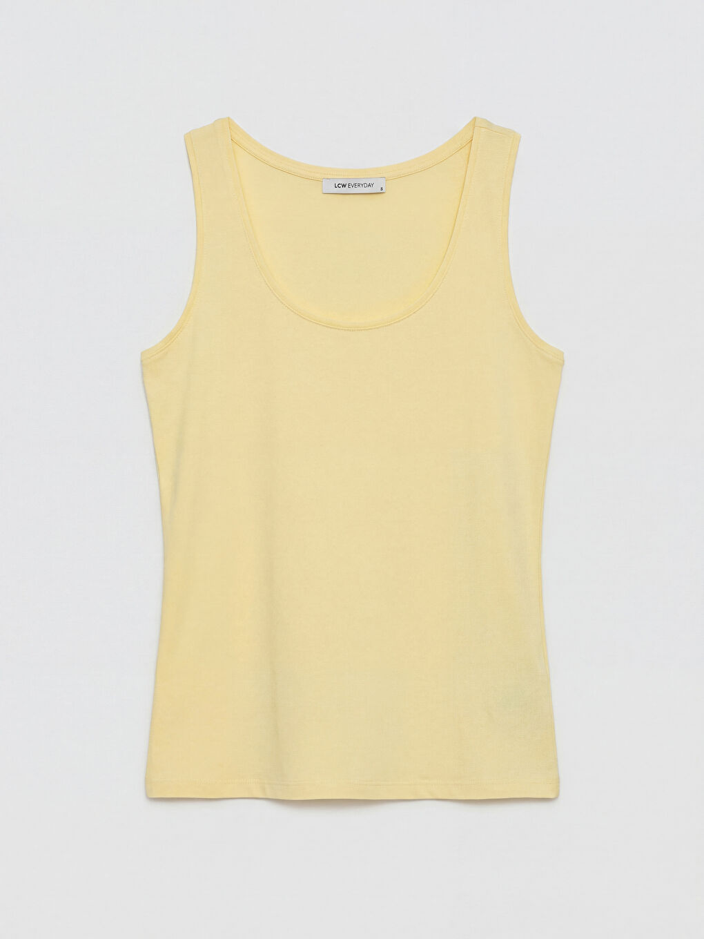 Sarı U Yaka Kadın Atlet	