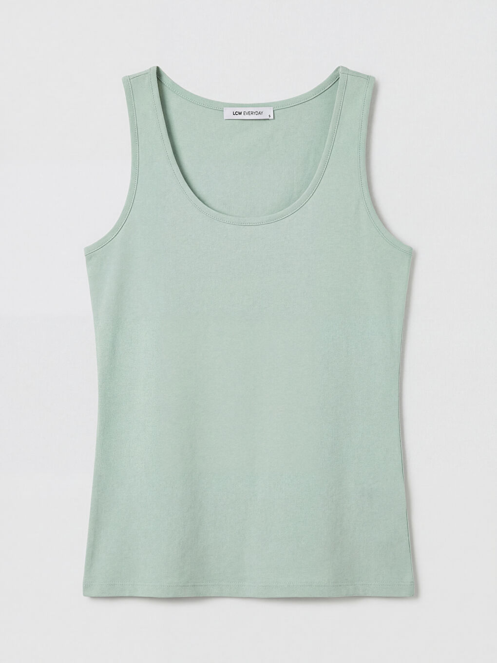 Yeşil U Yaka Kadın Atlet	