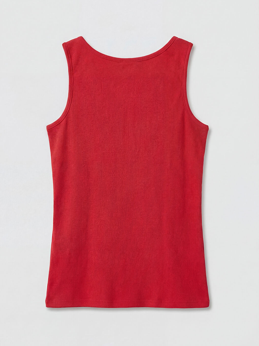 Kırmızı U Yaka Kadın Atlet	-1