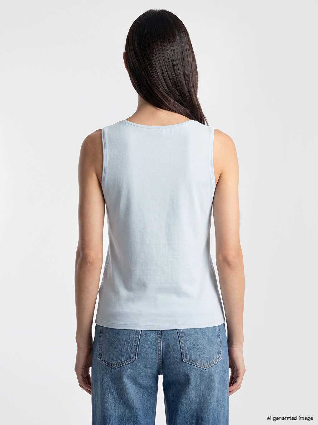 U Neck Women's Tank Top-3