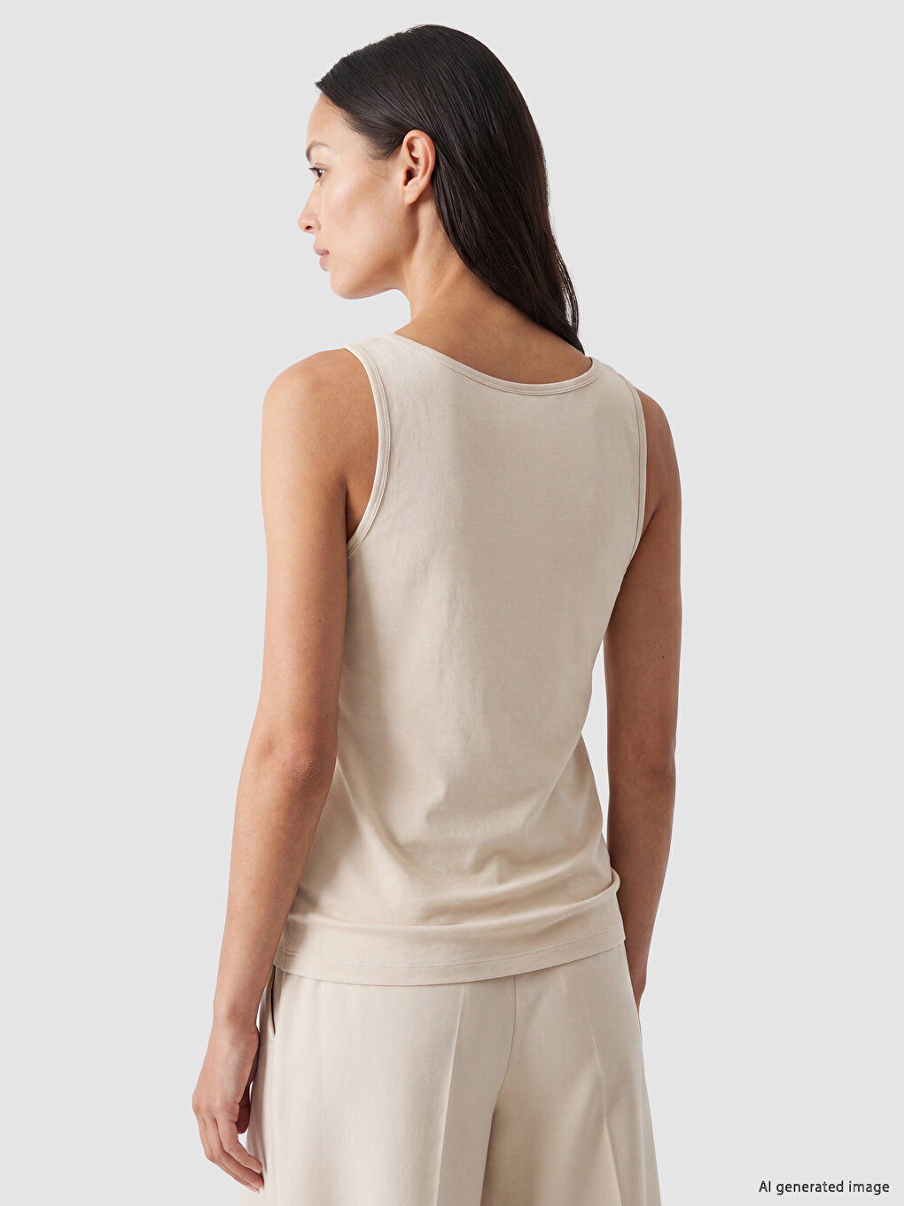 U Neck Women's Tank Top-2