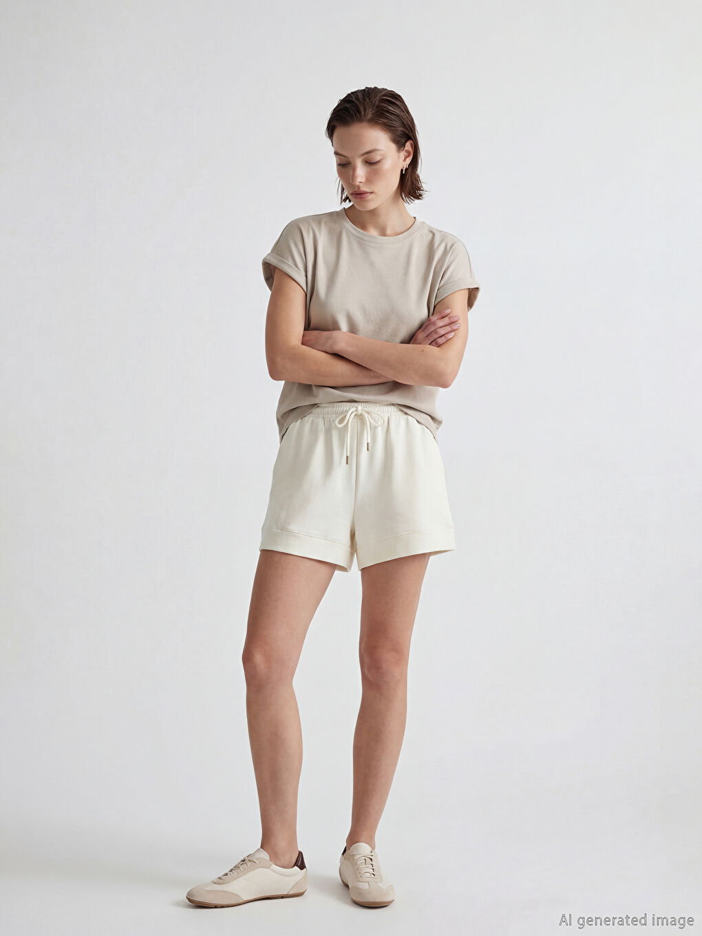 Woman GREY T-Shirt-1