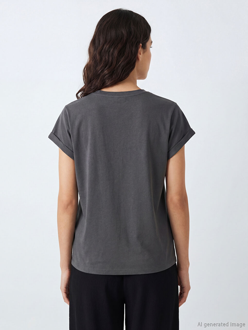 Tricou ANTRACIT Femeie-2