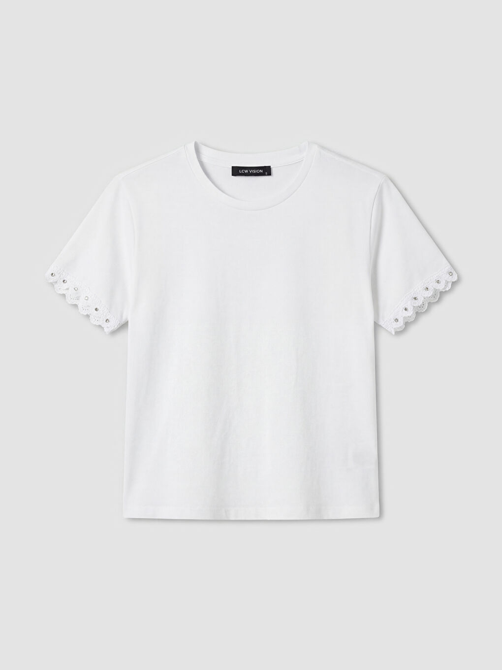 T-shirt BLANC Femme-4