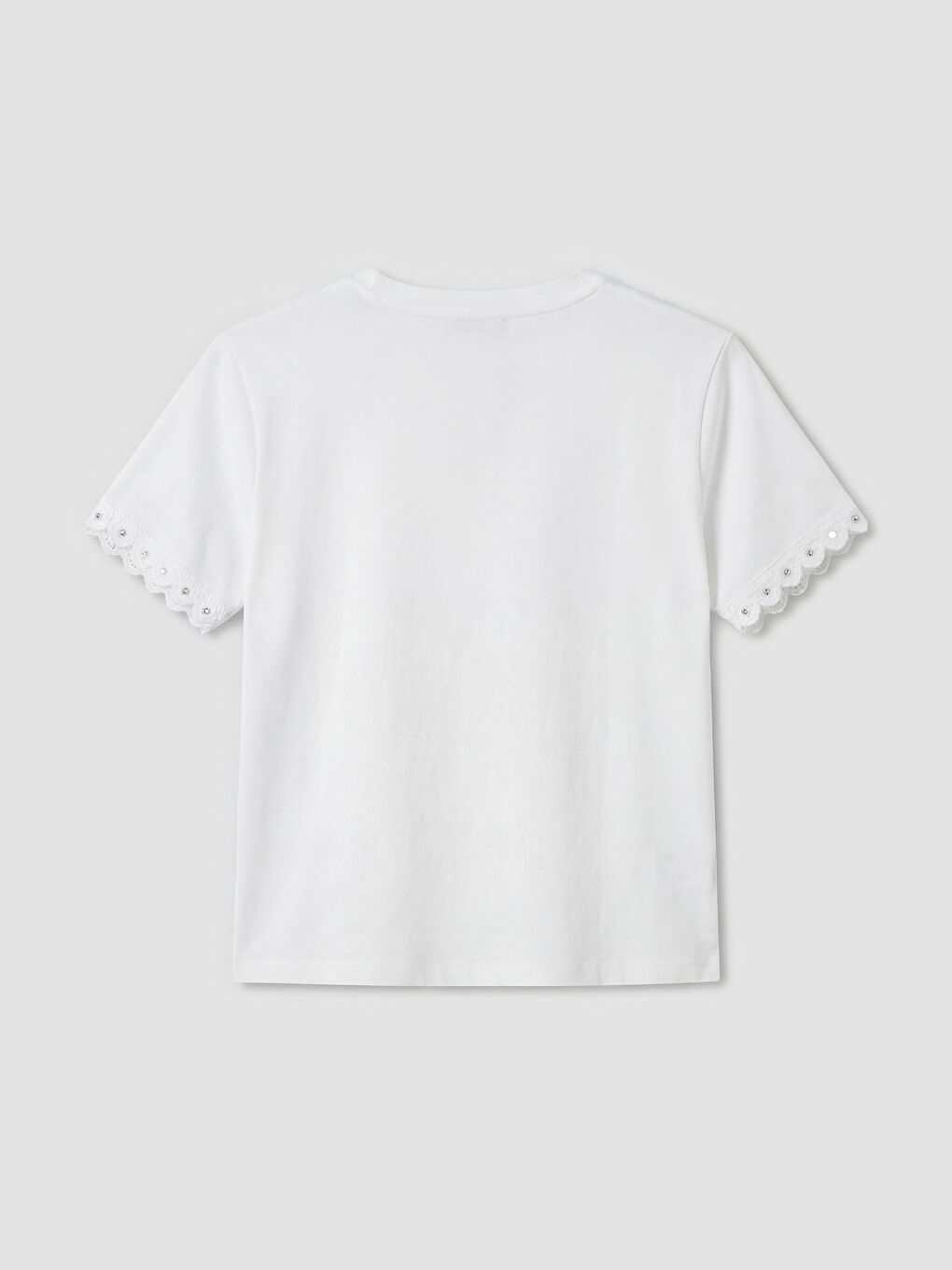 T-shirt BLANC Femme-5