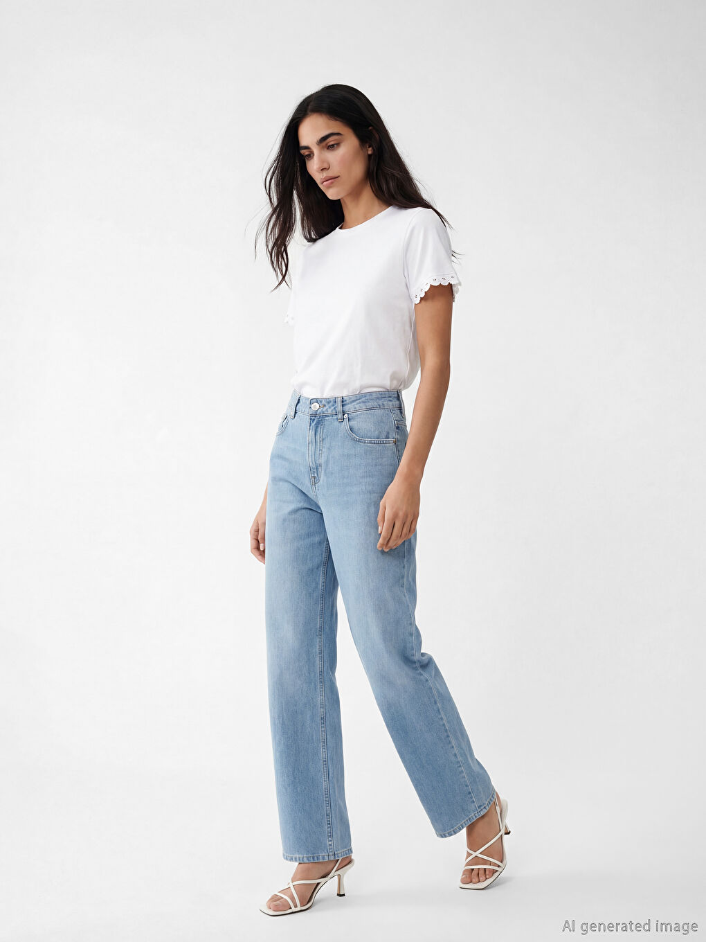 T-shirt BLANC Femme-1