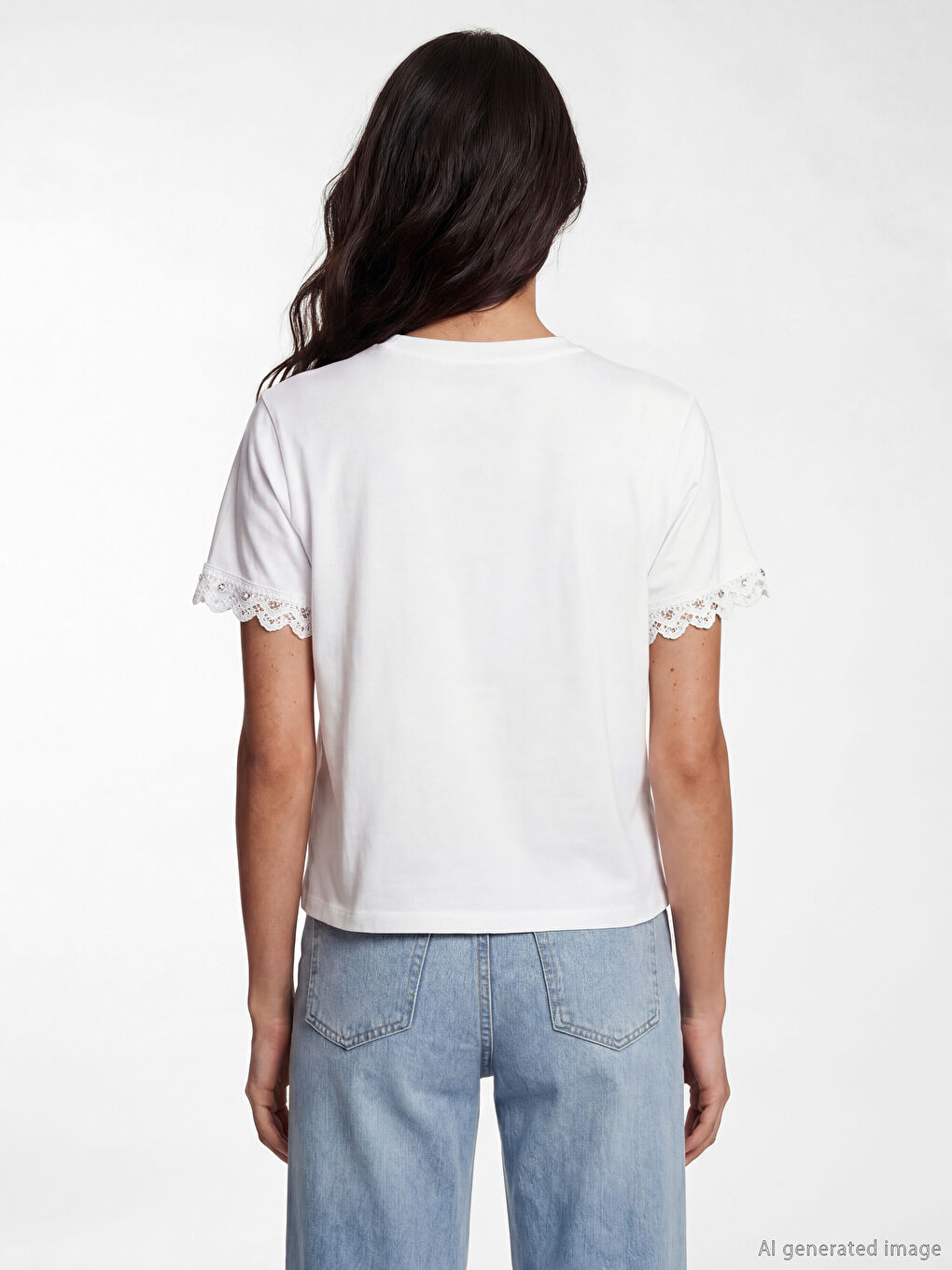 T-shirt BLANC Femme-3
