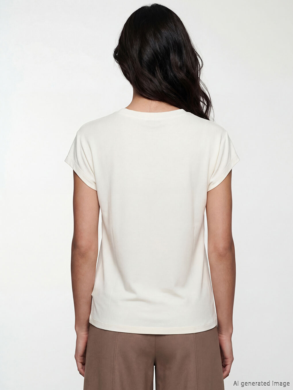 تیشێرتی ژنانه‌ ڕوچێد به‌ قه‌ڵاوی قڕ-1