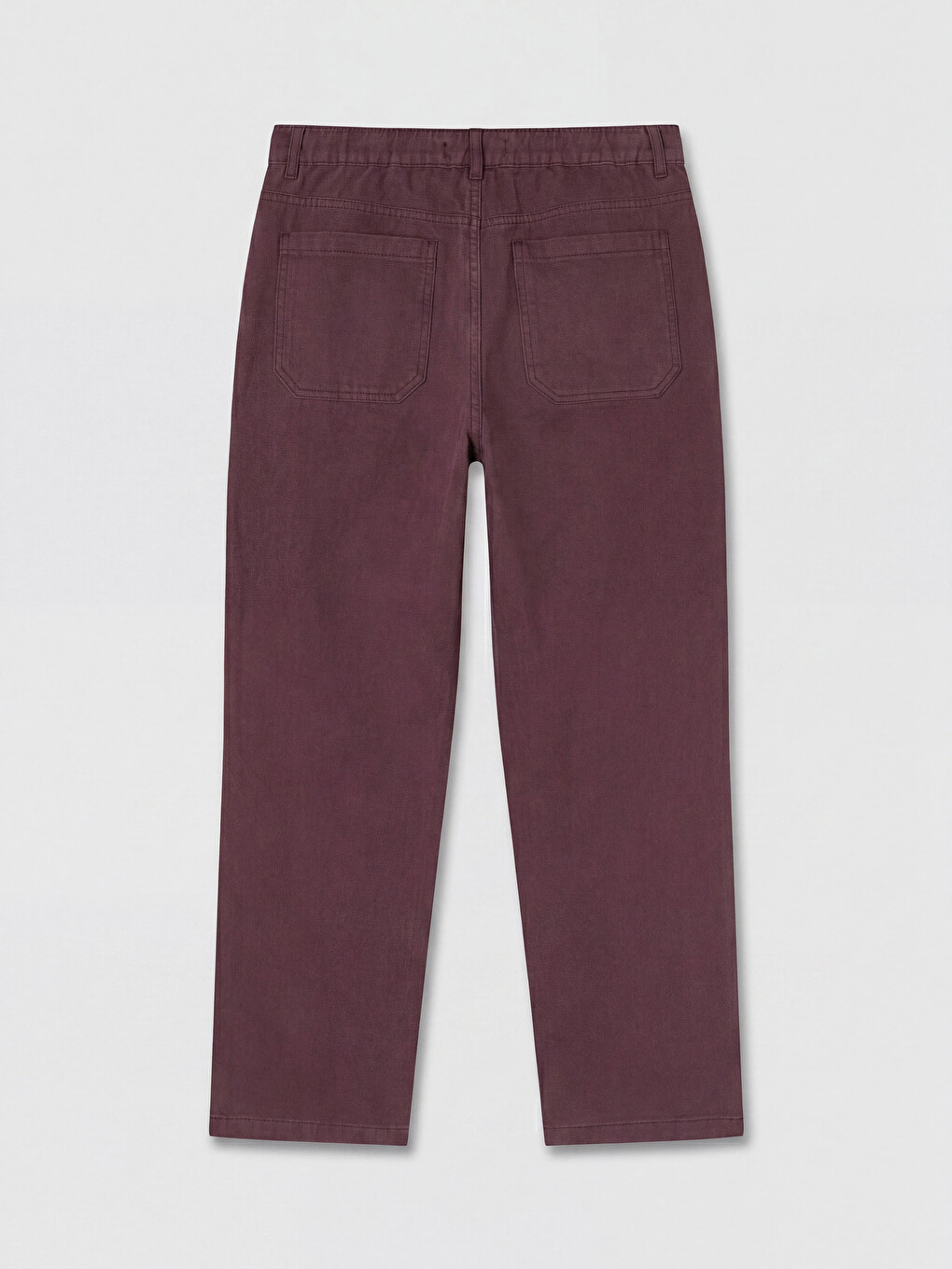 Pantalon Homme Coupe Régulière en Gabardine-5