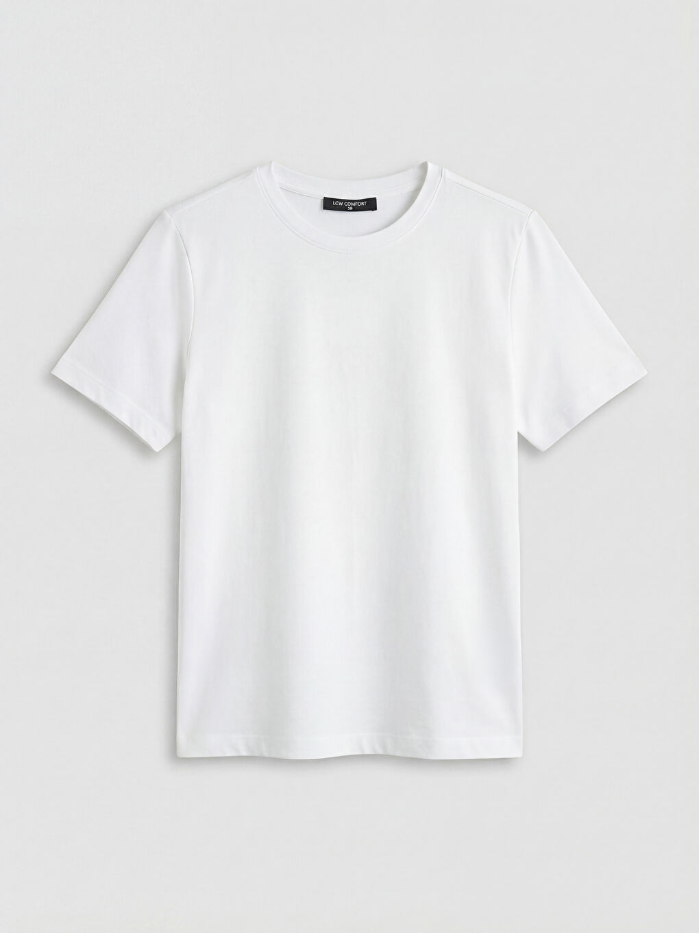 Siyah Baskılı Müslin Elbise ve Tişört-1