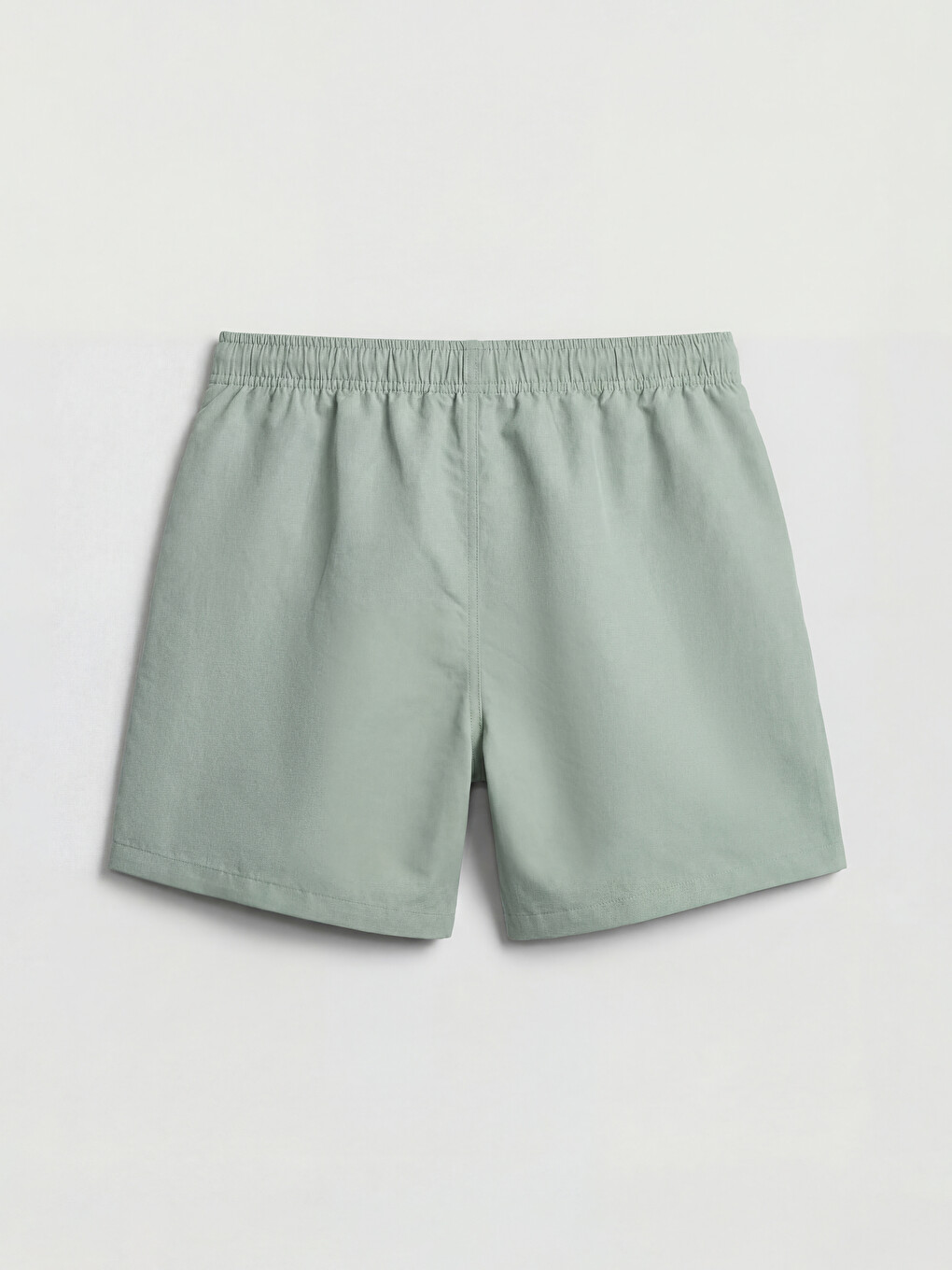 Man Green Swimming Shorts-5