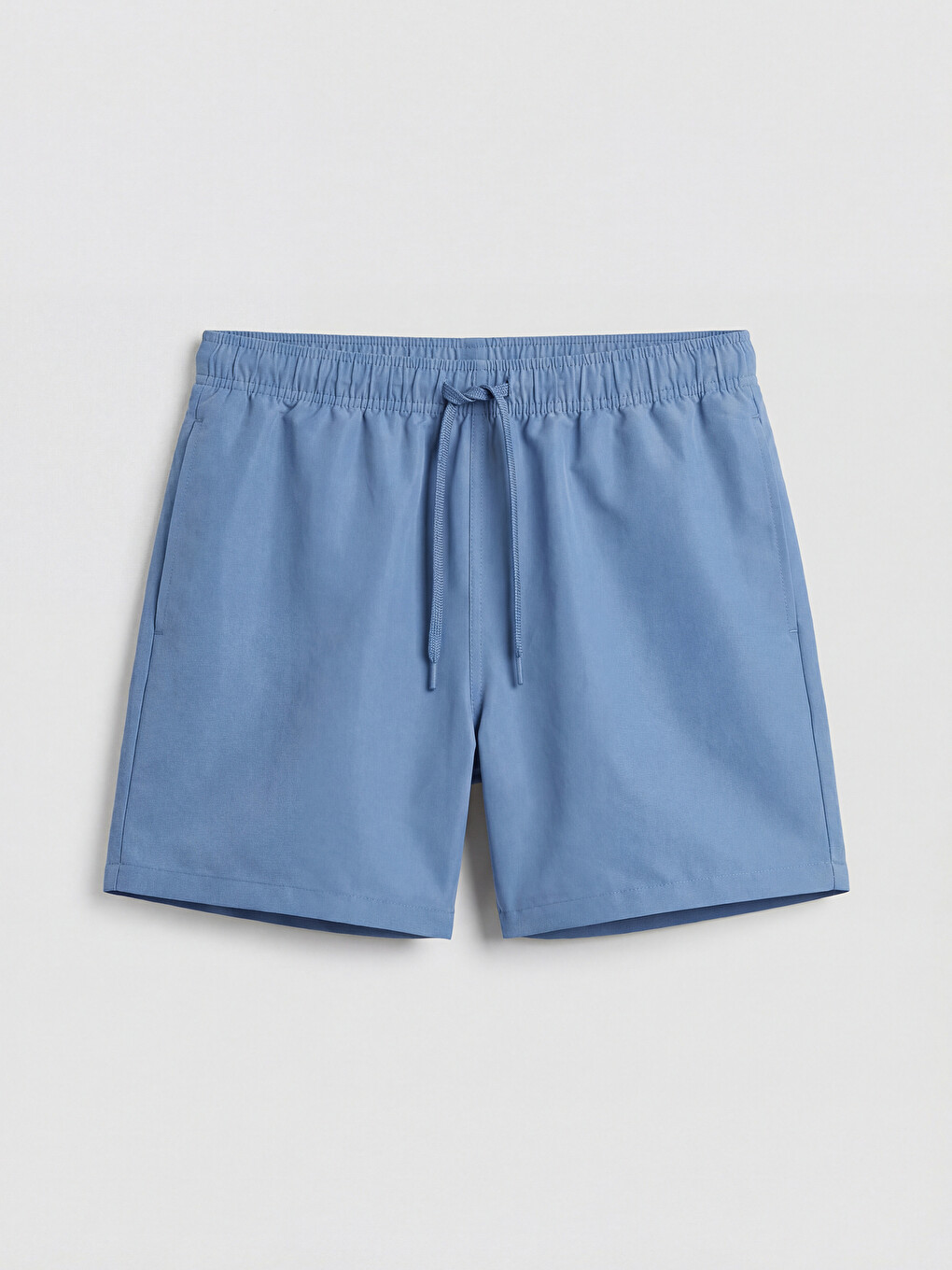 Man Blue Swimming Shorts-4
