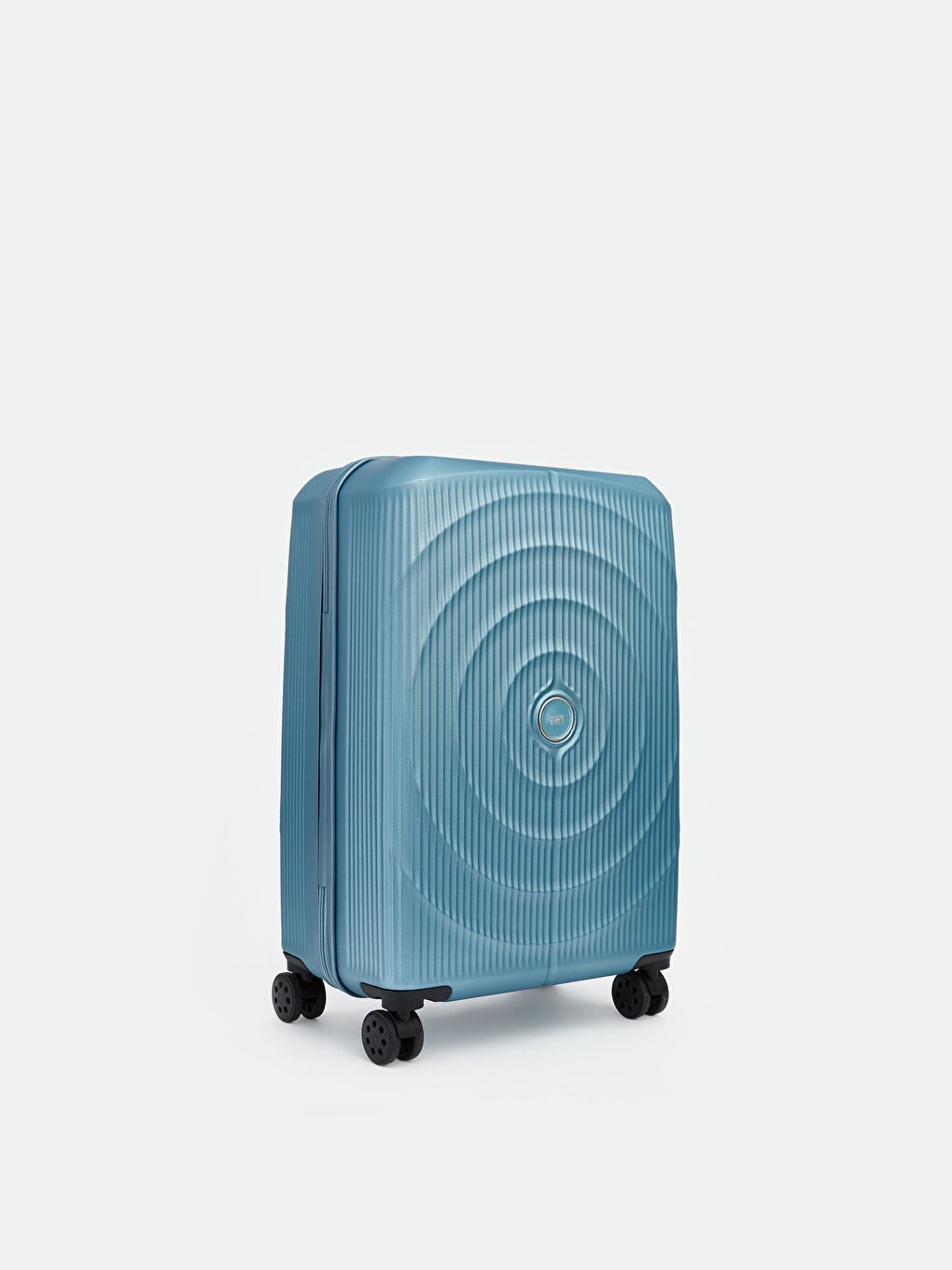 İndigo Kilit Detaylı Küçük Boy Valiz