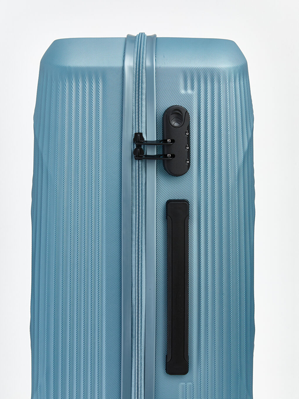 İndigo Kilit Detaylı Orta Boy Valiz-3