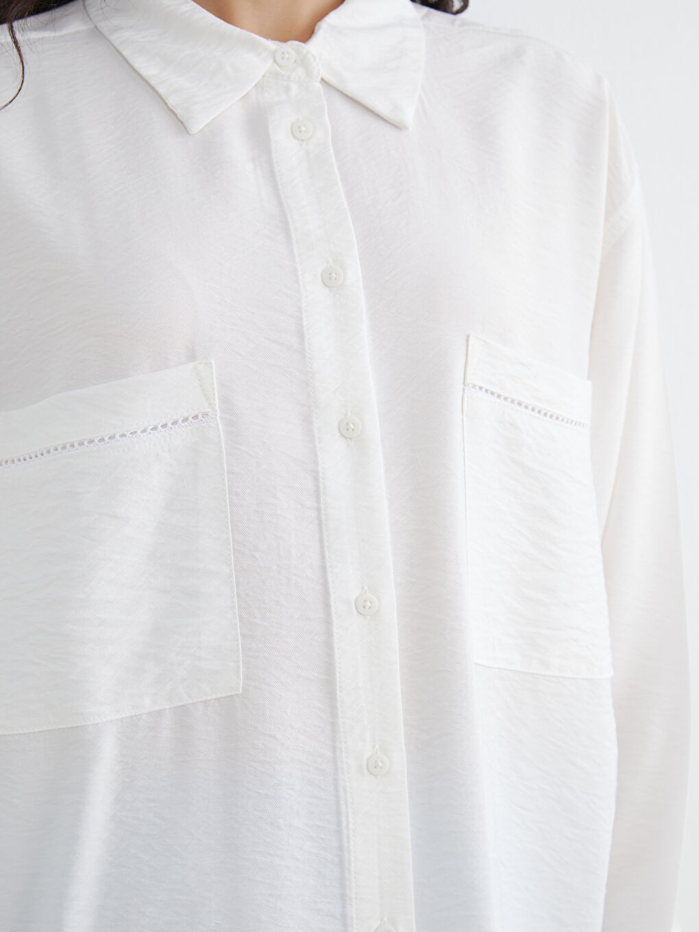 Woman ECRU Shirt Tunic-2