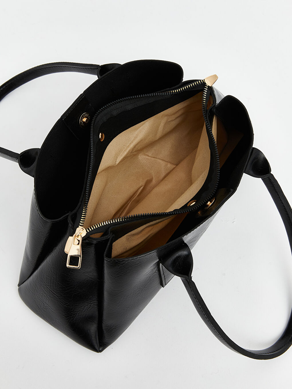 Women's Faux Leather Shoulder Bag-2