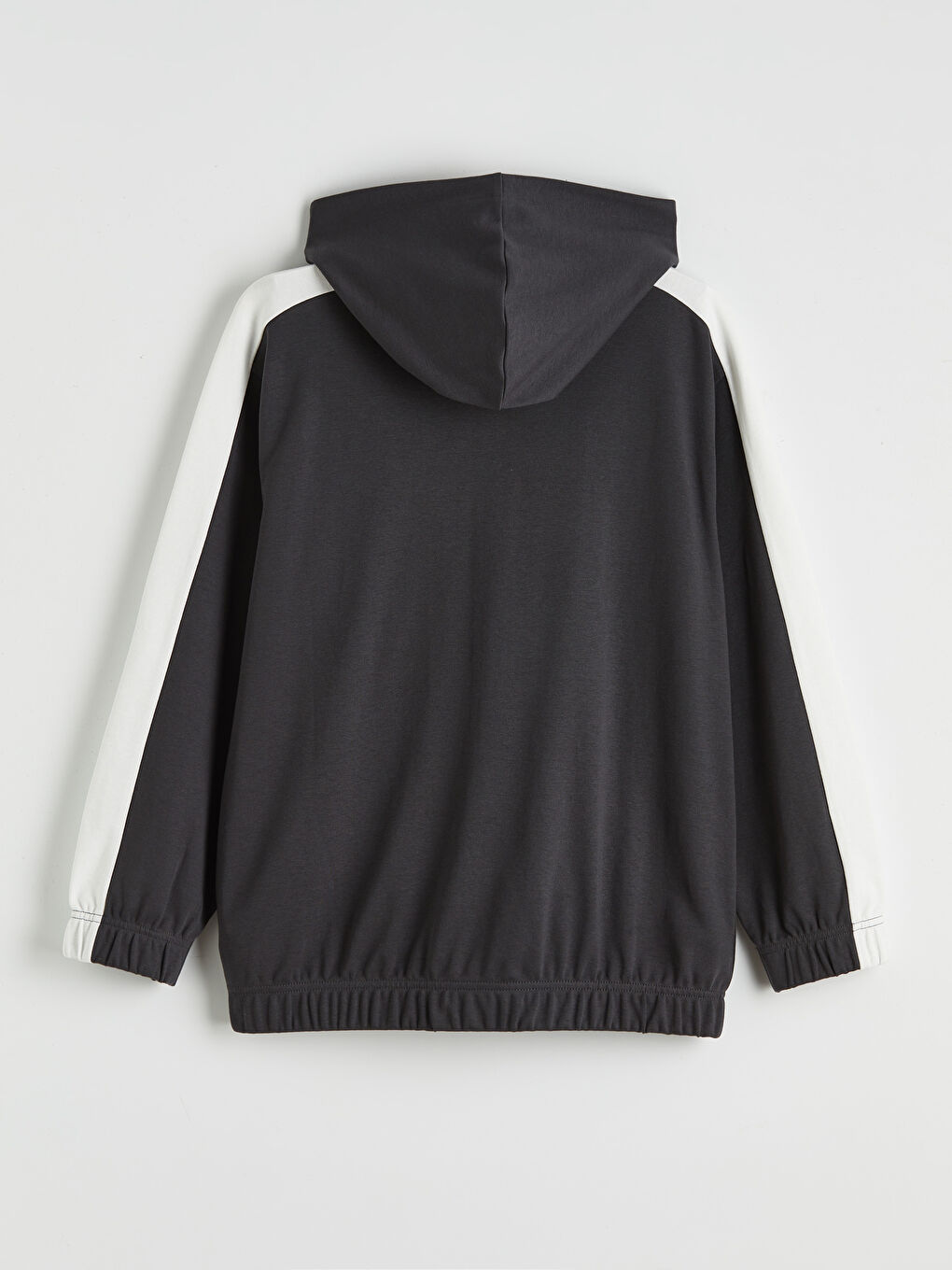 Boy ANTHRACITE Zip-Up Sweatshirt-1