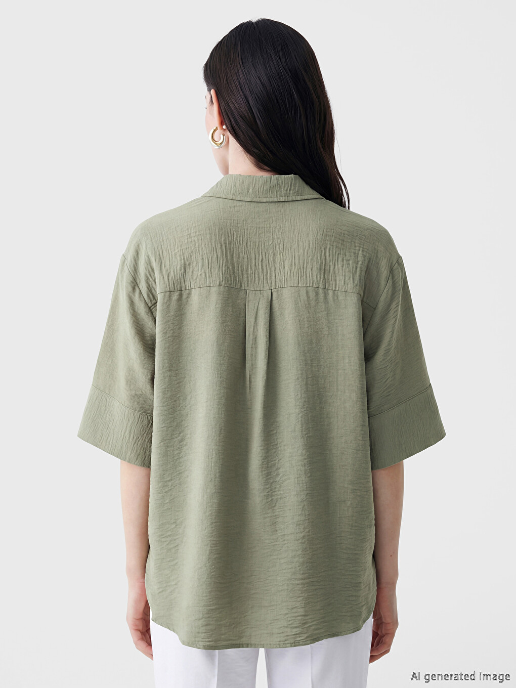 Oversize Women's Shirt-3