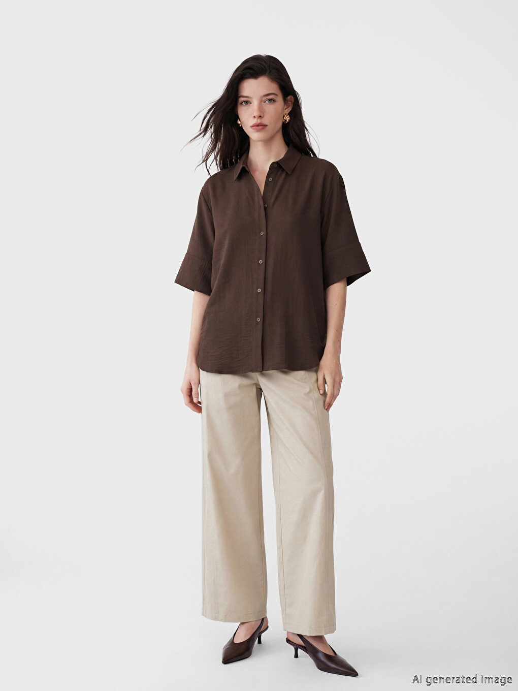 Oversize Women's Shirt-1