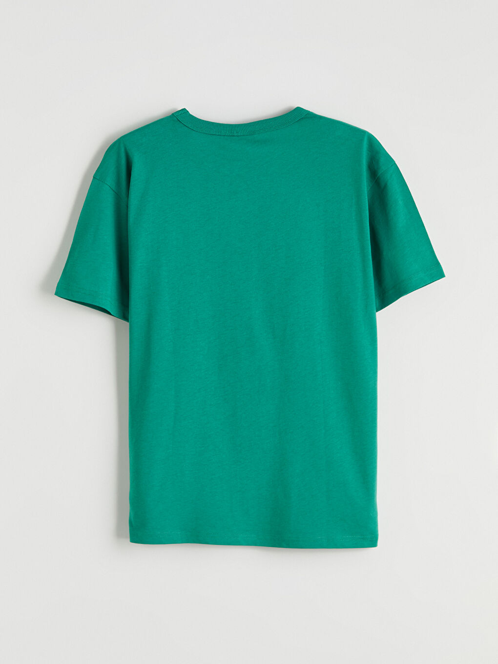 Yeşil Bisiklet Yaka Stumble Guys Baskılı Erkek Çocuk Tişört-2