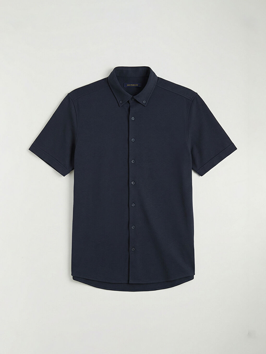 Lacivert Regular Fit Erkek Gömlek-4