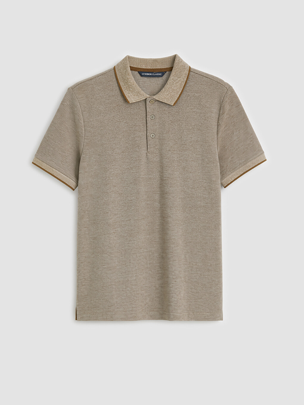 Standard Fit Polo Collar Men's T-Shirt