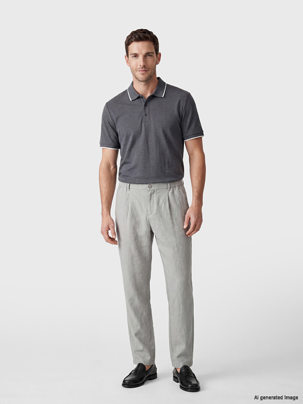 Polo Kragna Pike Majica Za Muškarce-1