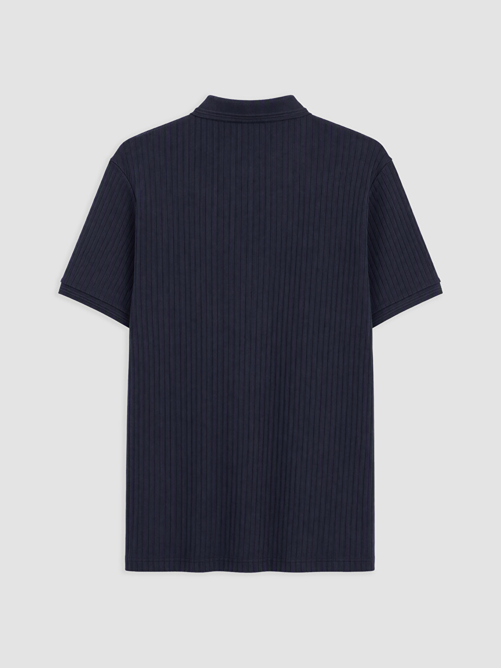 Lacivert Polo Yaka Erkek Tişört-1