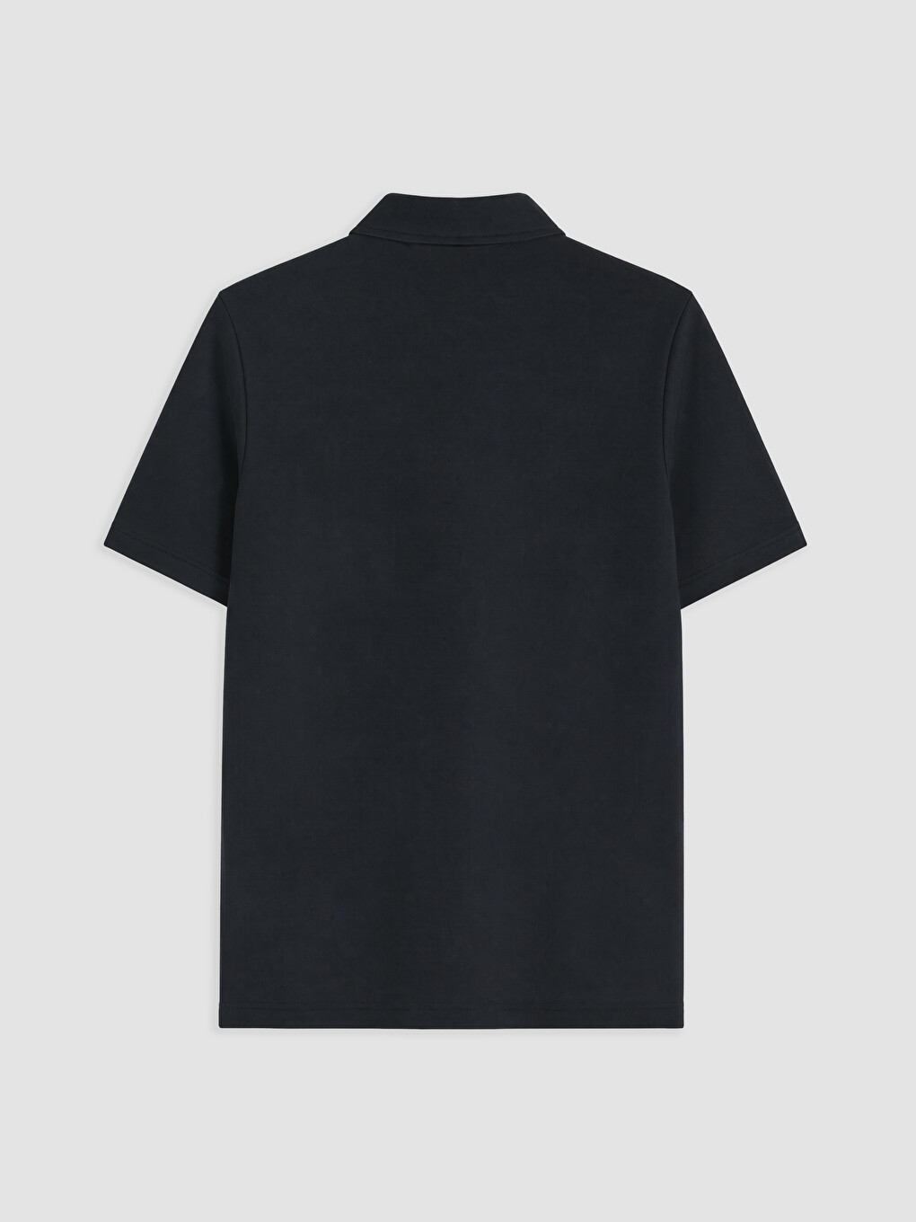 Lacivert Polo Yaka Erkek Tişört-4