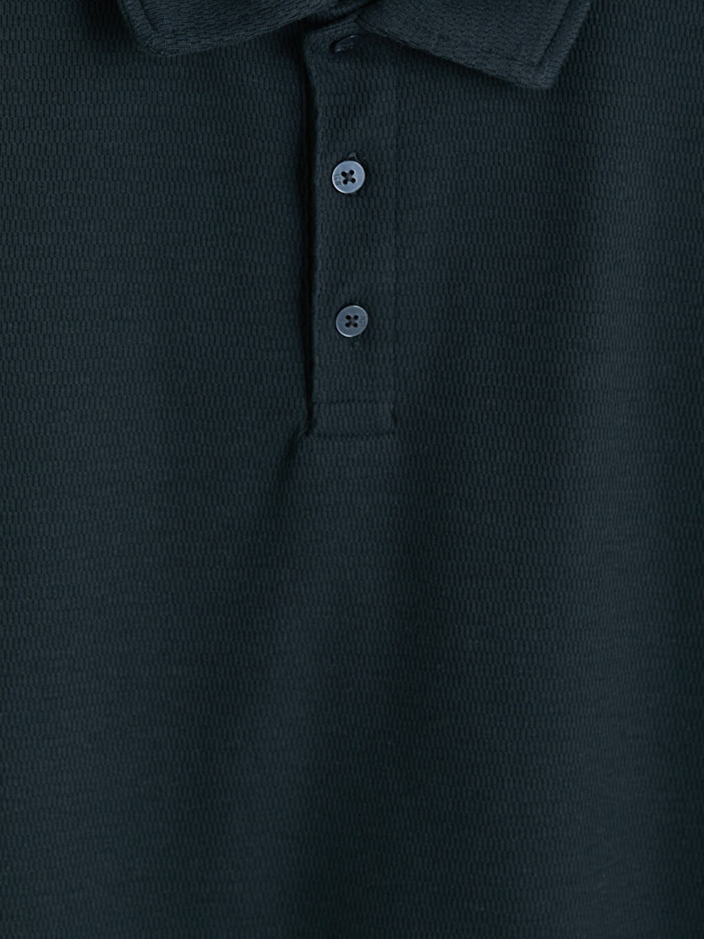 Lacivert Polo Yaka Erkek Tişört-5