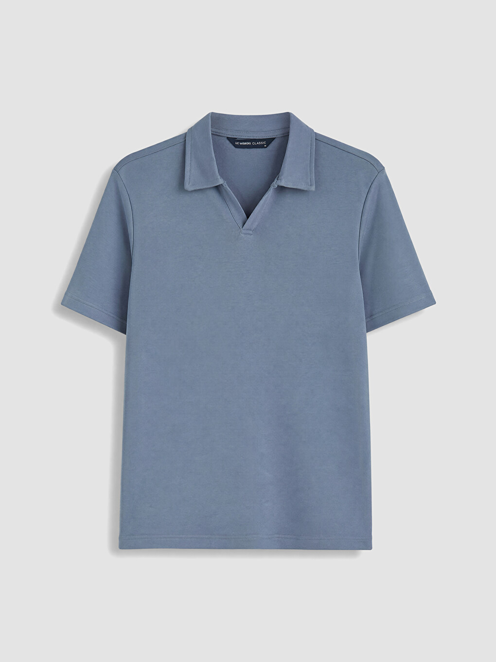 Lacivert Polo Yaka Erkek Tişört