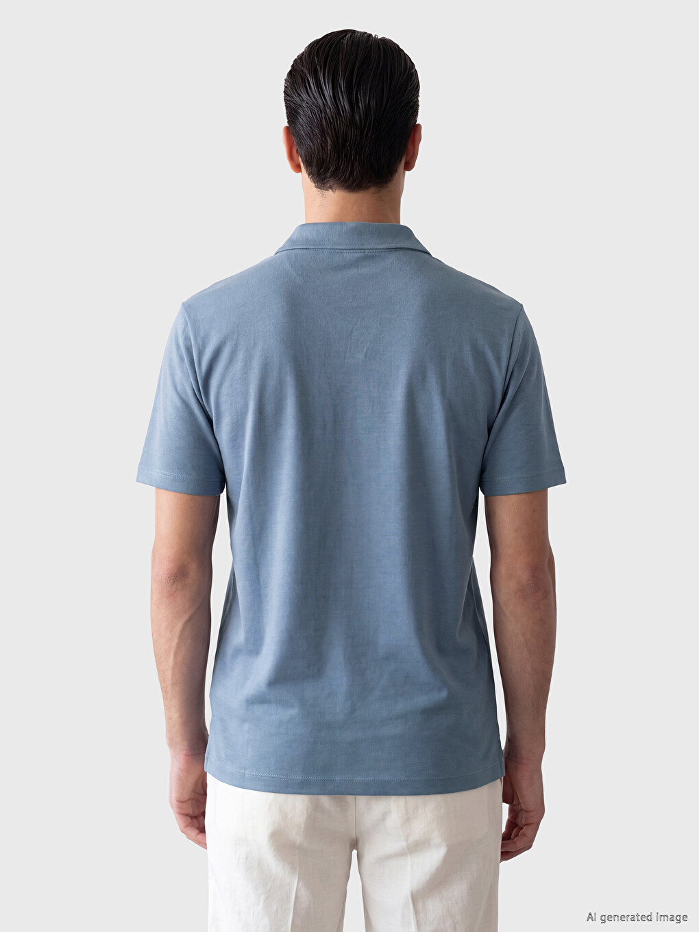 T-shirt Me Jakë Polo Për Burra-2