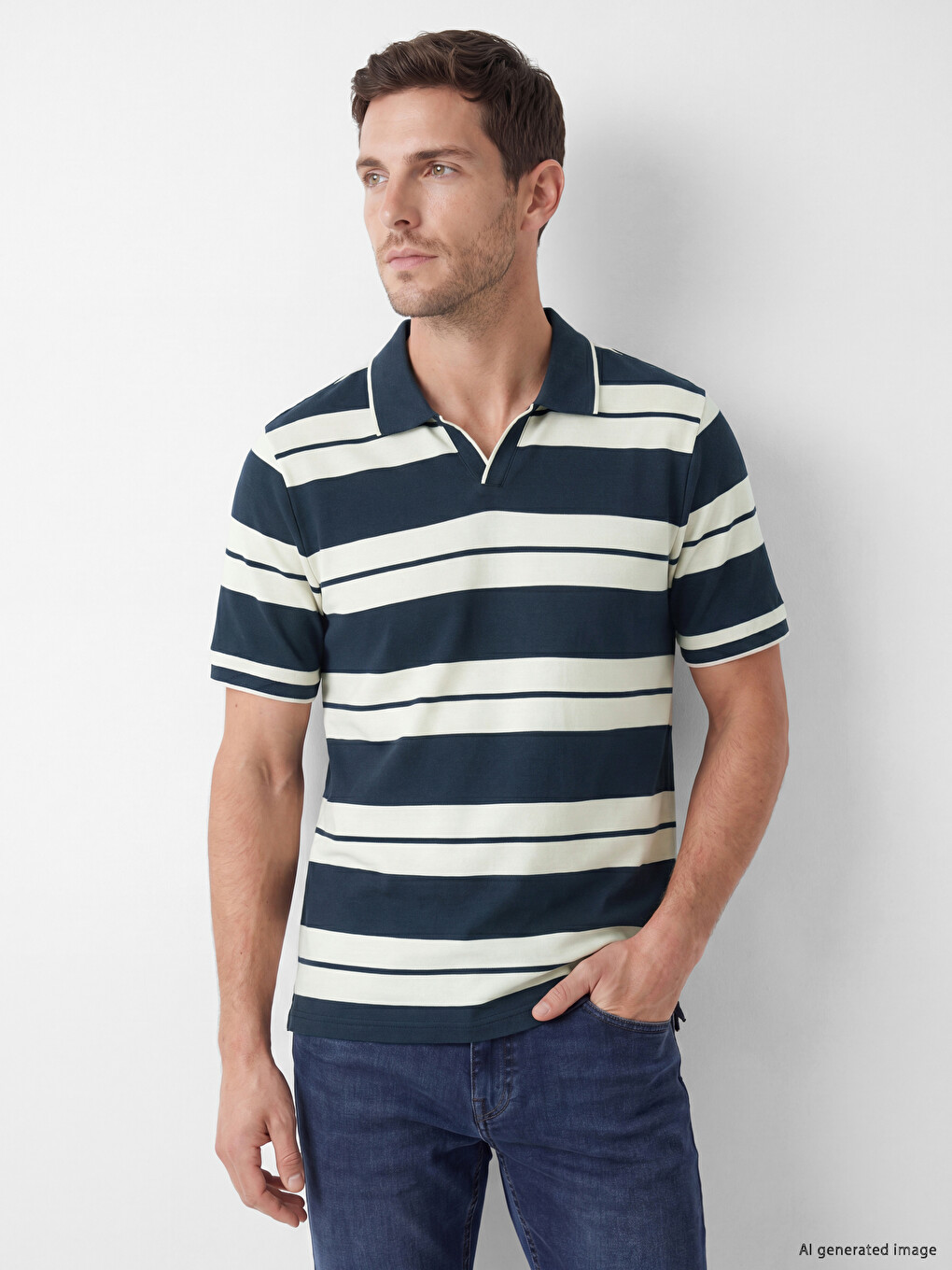Polo Striped Pique Men's T-Shirt