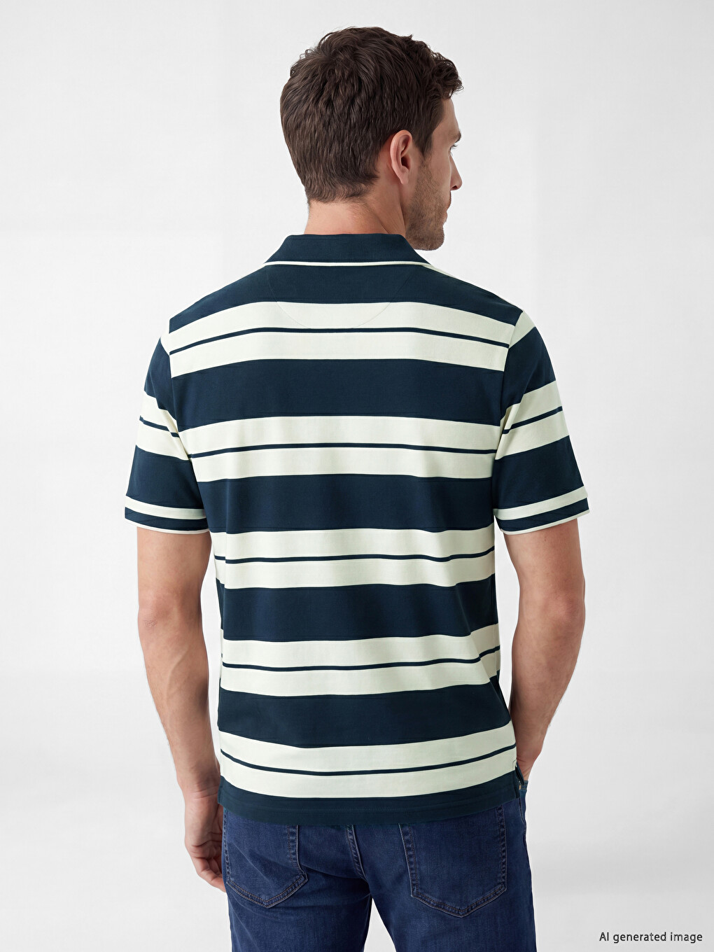 Polo Striped Pique Men's T-Shirt-2