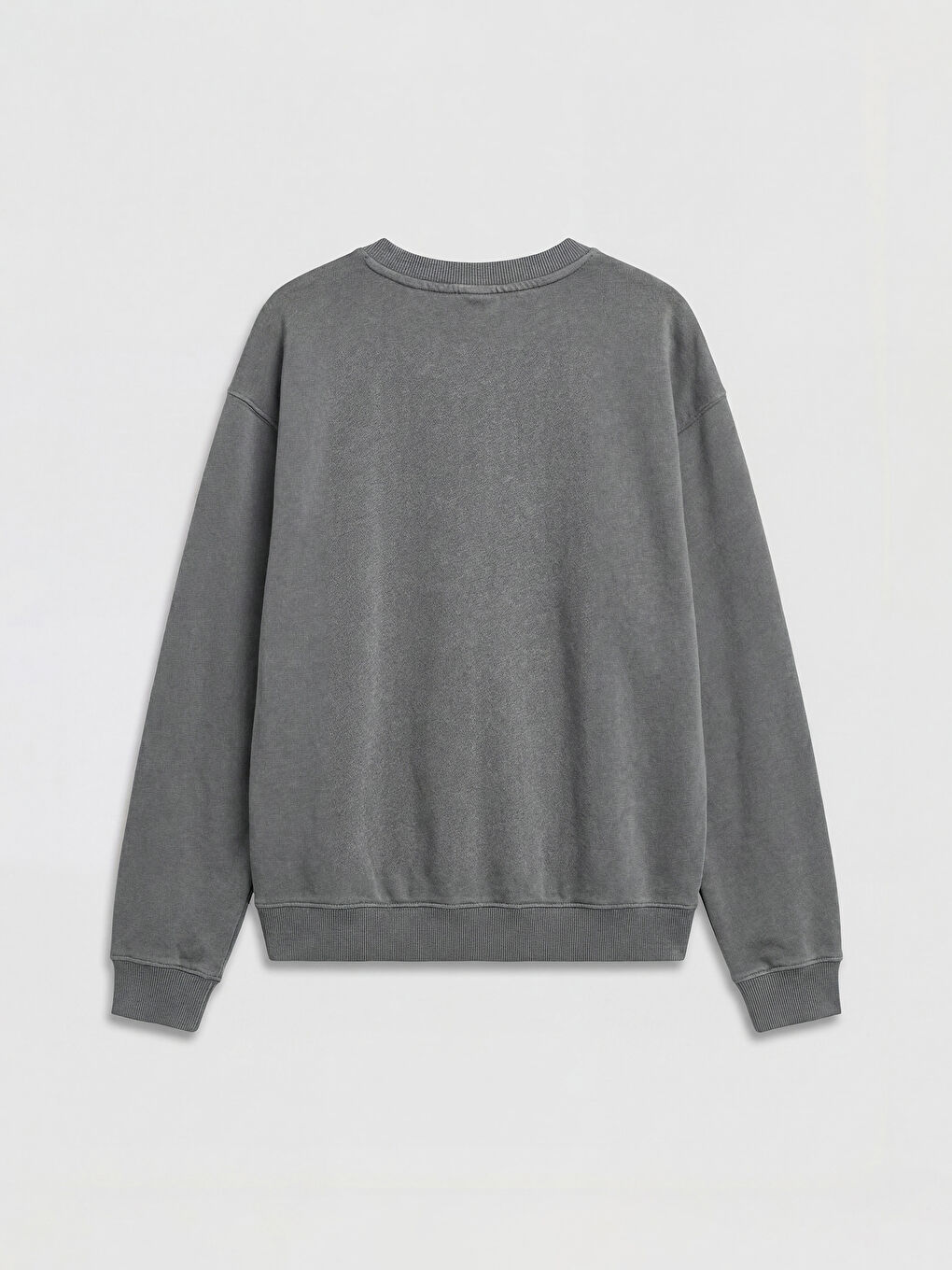 Karışık Bisiklet Yaka Kız Çocuk Sweatshirt-1