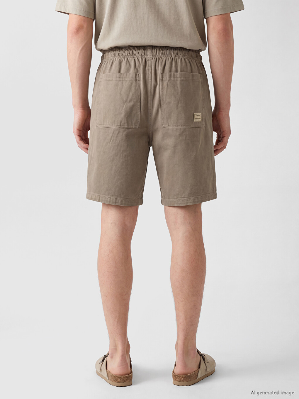 Shorts Vert Homme-3