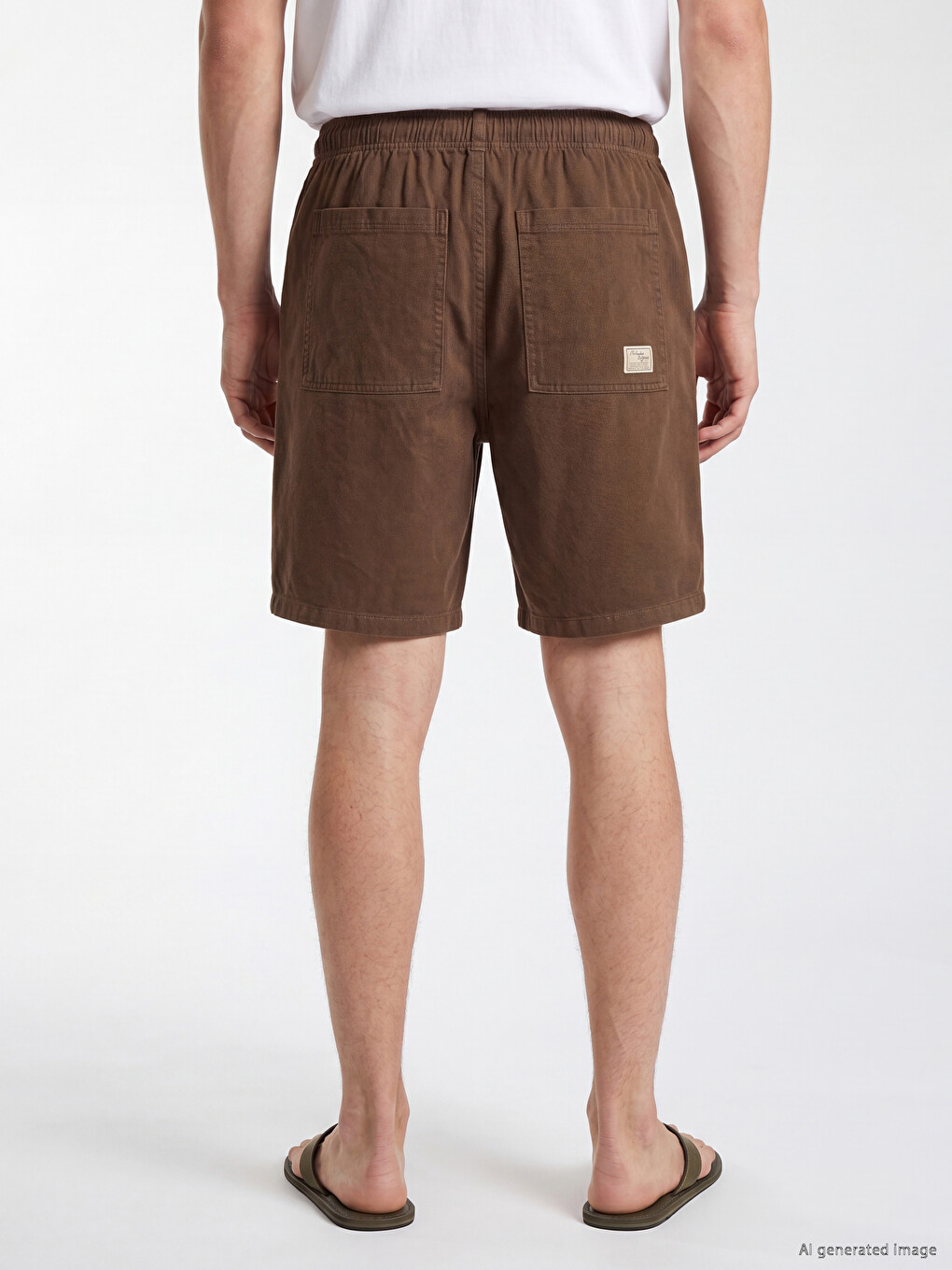 Shorts Brun Homme-2