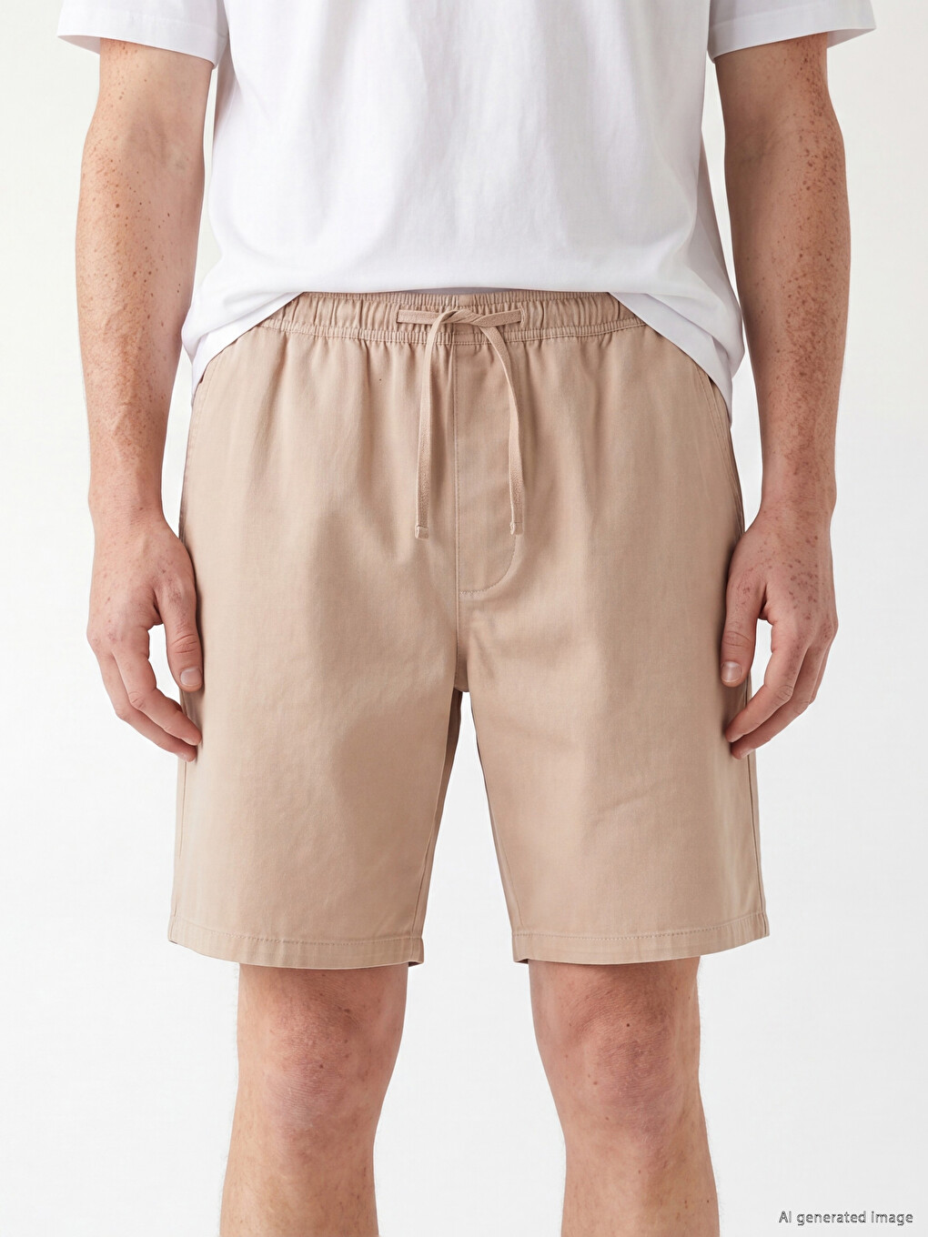 Shorts Beige Homme-2