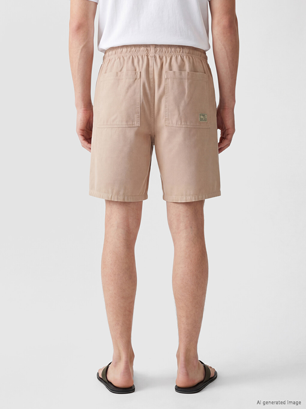 Shorts Beige Homme-3